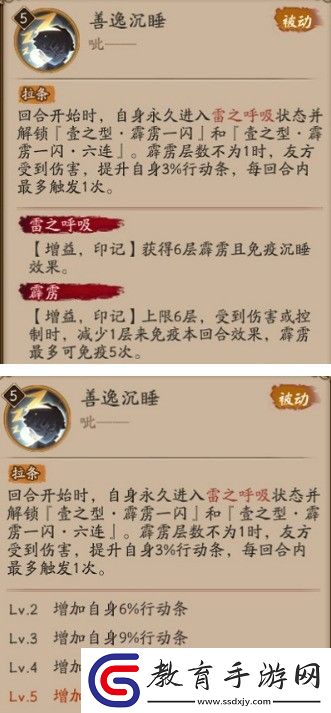 陰陽師我妻善逸技能