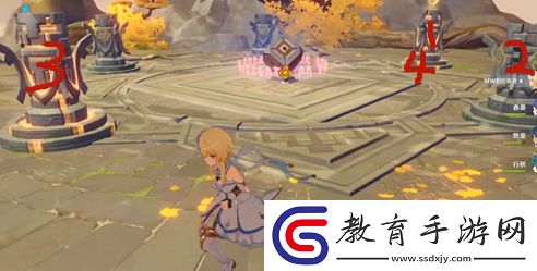 原神曲徑通幽之處五個巖柱怎么點亮