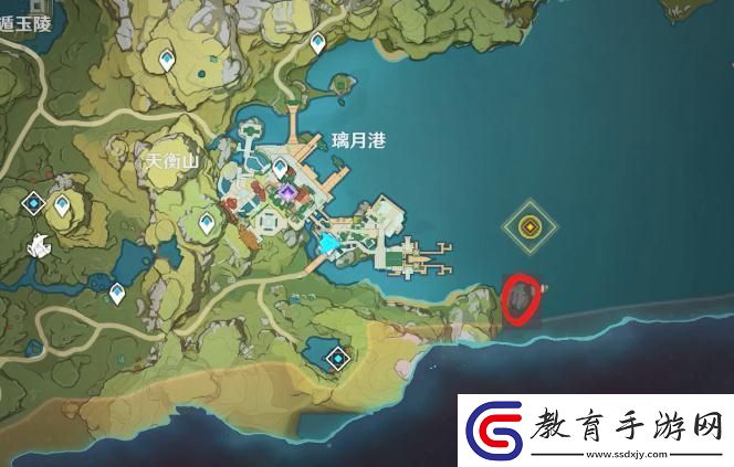原神清心采集哪里賣原神璃月珠鈿舫怎么去