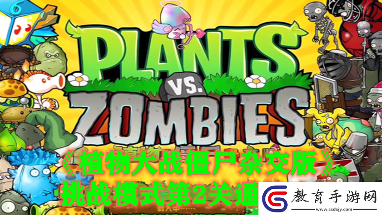 植物大戰僵尸雜交版挑戰模式第2關通關攻略