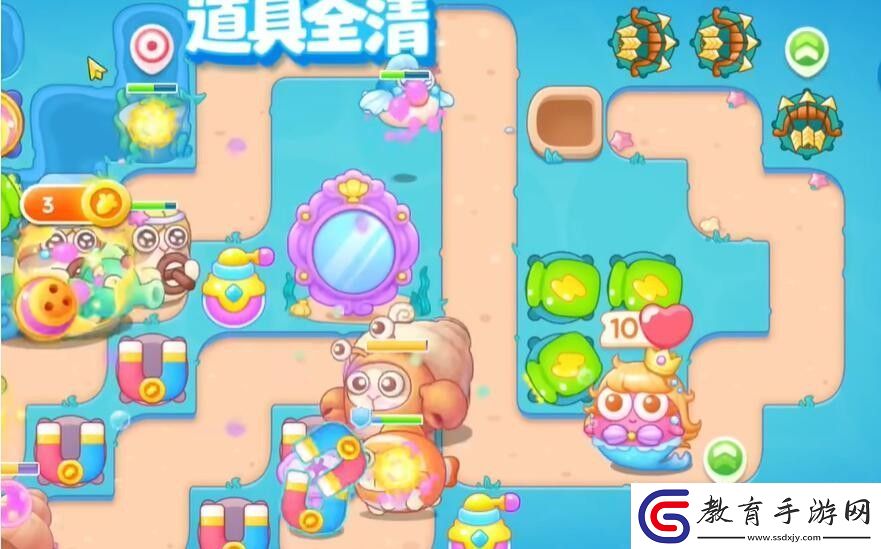 保衛蘿卜4海的閨女第74關怎么過