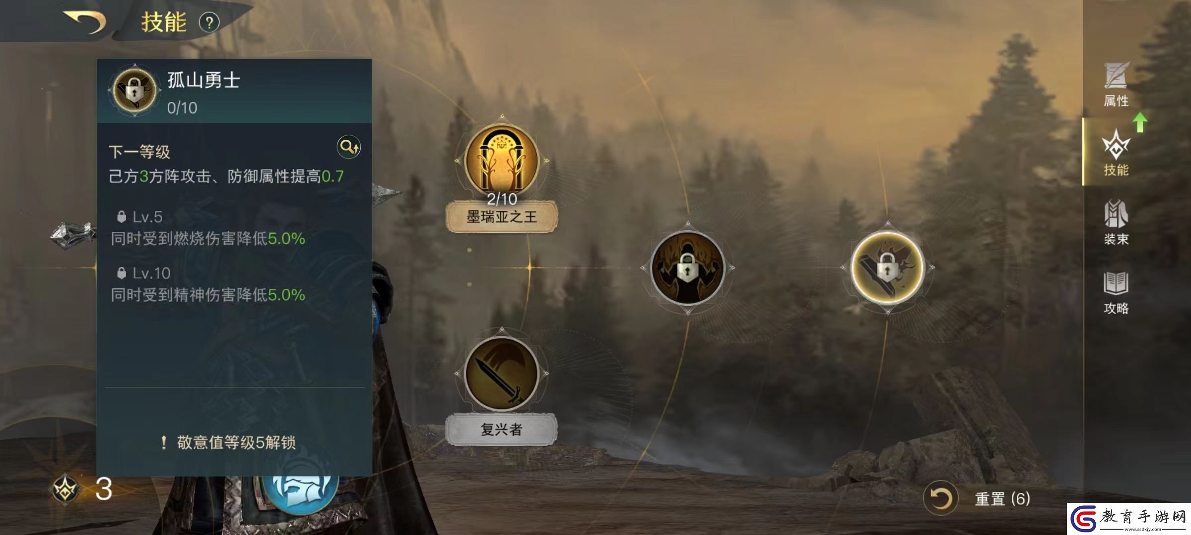 指環(huán)王紛爭巴林技能有哪些