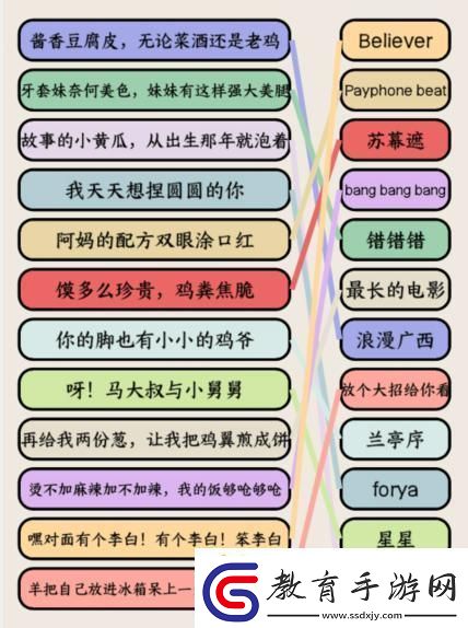 就我眼神好空耳連歌名通關攻略