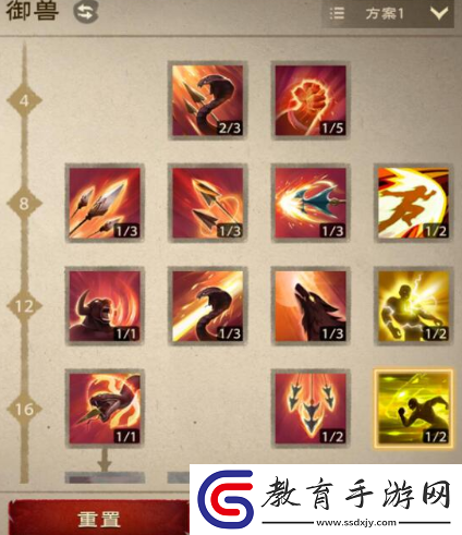 塔瑞斯世界天賦加點重置方法
