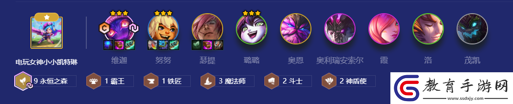 金鏟鏟之戰永恒之森斗士瑟提陣容玩法攻略