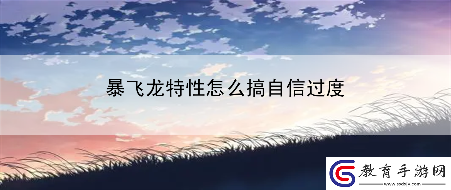 暴飛龍特性怎么搞自信過度
