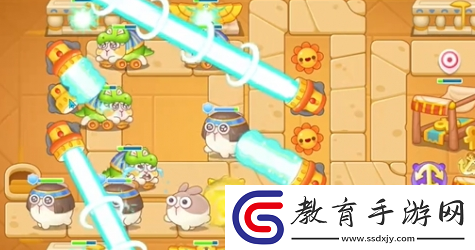 保衛(wèi)蘿卜4法老歸來第28關(guān)怎么過