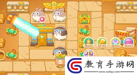 保衛(wèi)蘿卜4法老歸來第28關(guān)怎么過