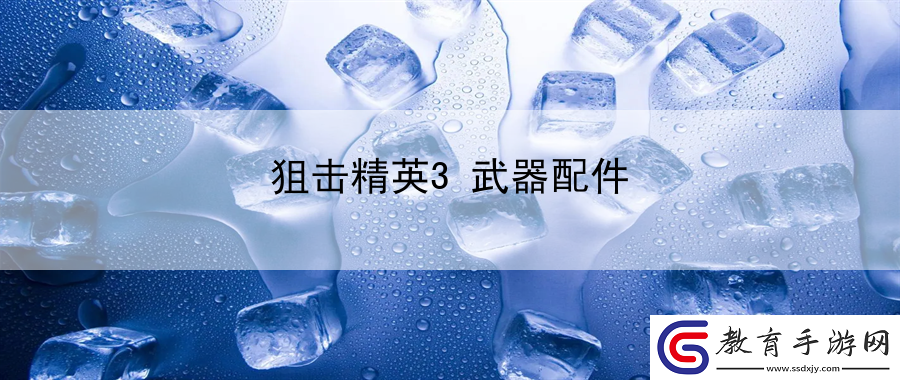 狙擊精英3武器配件