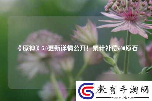 原神5.0更新詳情公開累計(jì)補(bǔ)償600原石原神