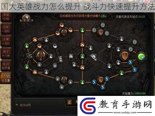 國大英雄戰(zhàn)力怎么提升