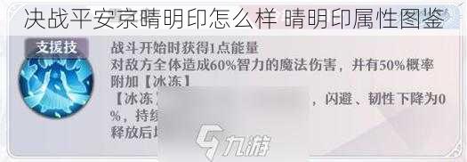 決戰平安京晴明印怎么樣