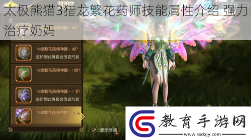 太極熊貓3獵龍繁花藥師技能屬性介紹