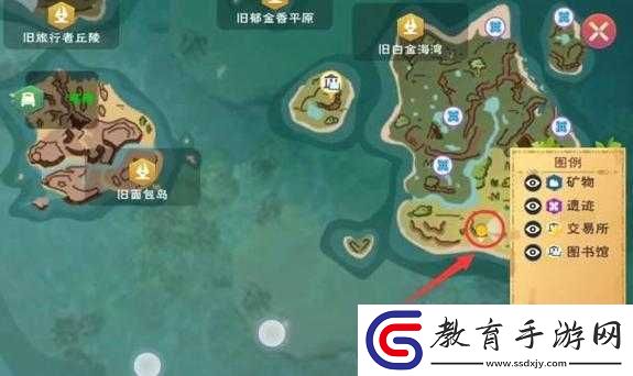創造與魔法平原及歲月平原位置