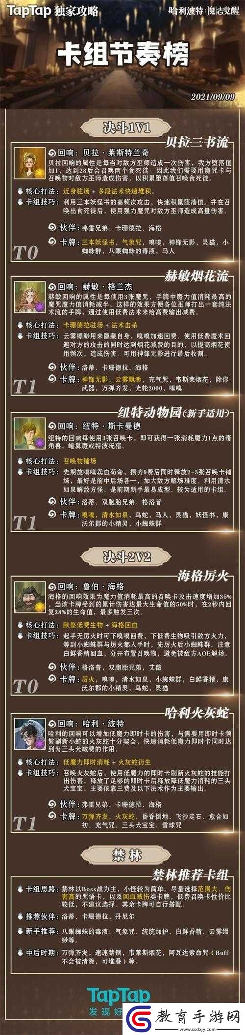 哈利波特魔法覺醒設神取念卡組搭配攻略