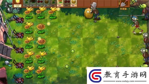 植物大戰僵尸融合版冒險模式第3關通關攻略
