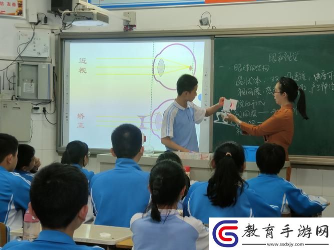“生物課堂‘觸星’記