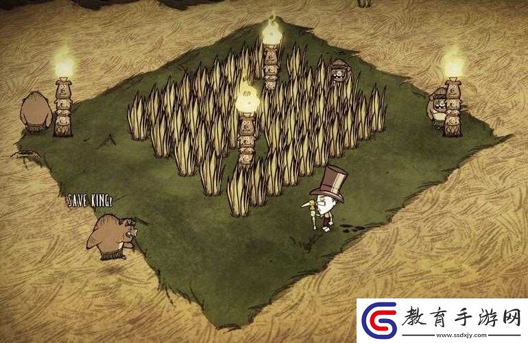 饑荒怎么對付大量的野狗