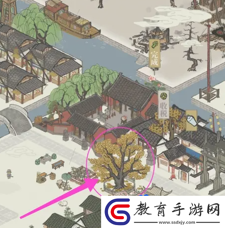 江南百景圖百年銀杏怎么獲得
