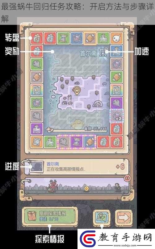 最強(qiáng)蝸牛回歸任務(wù)攻略