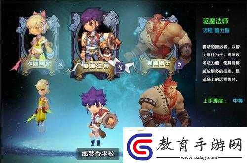 魔霸西游驅(qū)魔法師角色介紹