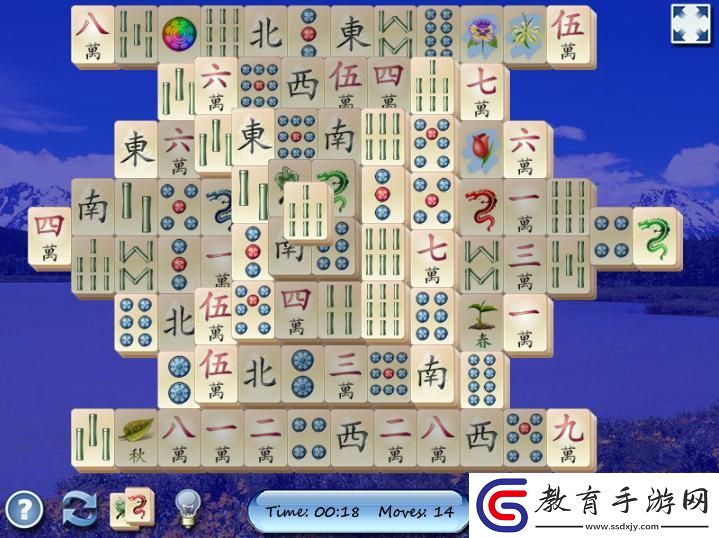 “iPad屏保里的麻將對對碰