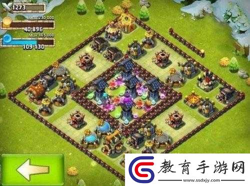 手游城堡爭霸搖擺陣布局要點