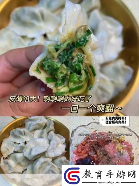 肉上癮了怎么辦肉餡小水餃
