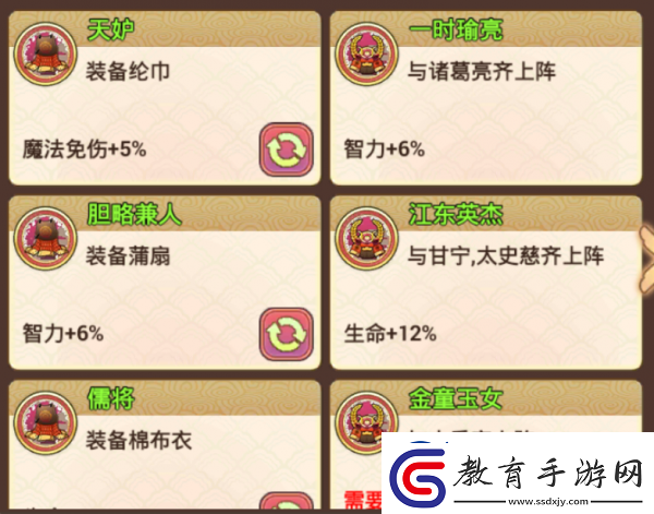 真三國錄周瑜技能屬性緣分隨從推薦具體一覽