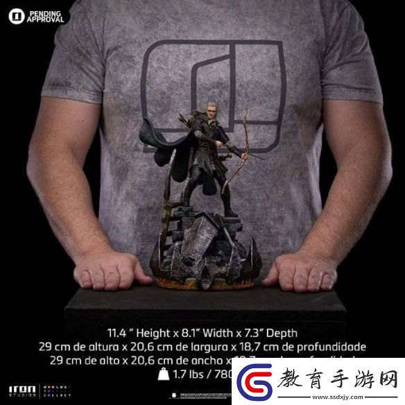 指環王精靈王子萊戈拉斯1/10手辦公布