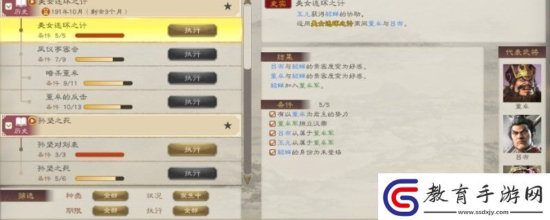 三國志8重制版勢力信息怎么樣勢力信息介紹