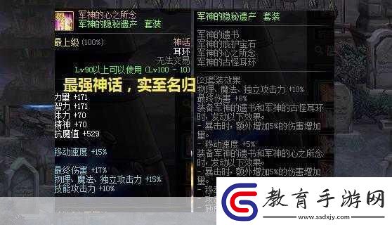 dnf軍神神話是哪個(gè)部位