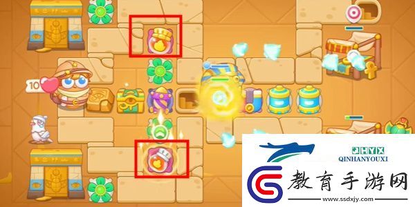 保衛蘿卜4法老歸來第36關怎么過