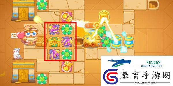 保衛蘿卜4法老歸來第36關怎么過
