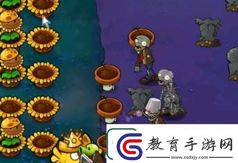 植物大戰僵尸雜交版冒險模式58過關詳解