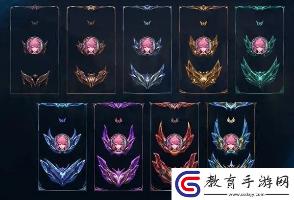 英雄聯盟手游段位級別排列