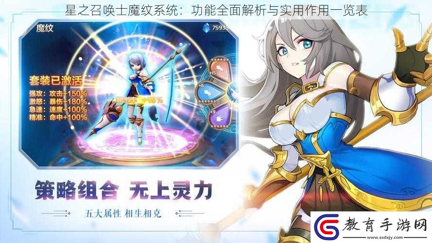 星之召喚士魔紋系統
