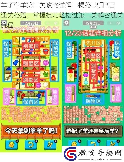 羊了個羊第二關攻略詳解