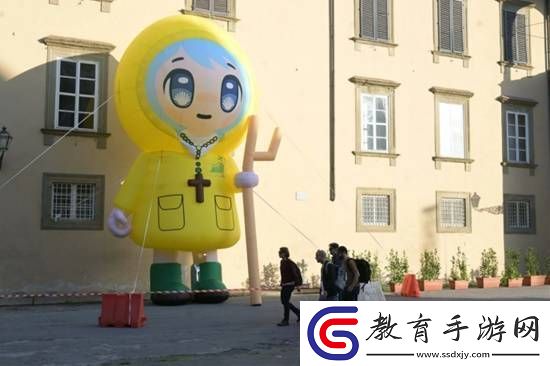 梵蒂岡教會二次元吉祥物二創(chuàng)美圖