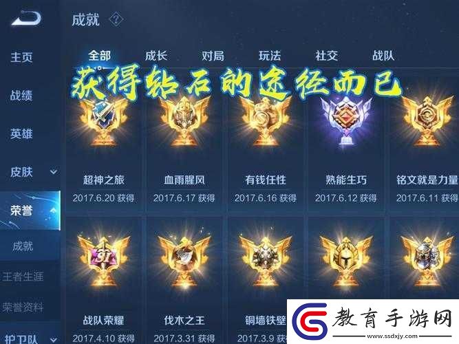 王者榮耀成就系統(tǒng)全面剖析