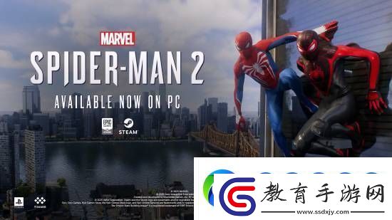 漫威蜘蛛俠2Steam首發在線1.8萬！遠不及前作