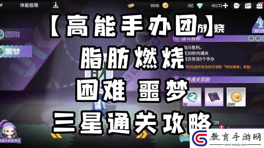 高能手辦團盛庭舞步困難噩夢難度通關陣容及技巧全面攻略