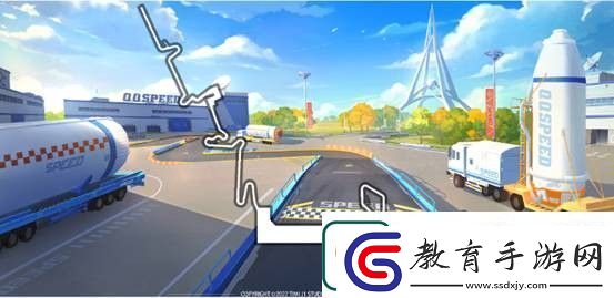 QQ飛車手游極速航天城賽道介紹