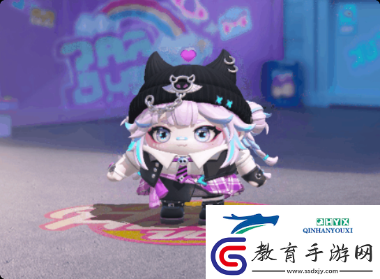 蛋仔派對小惡魔星紫介紹