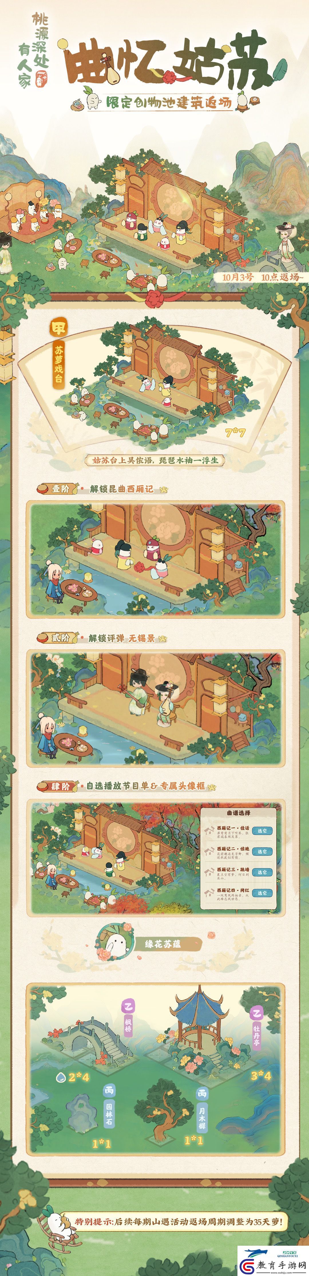 桃源蘇蘿戲臺(tái)建筑返場(chǎng)介紹