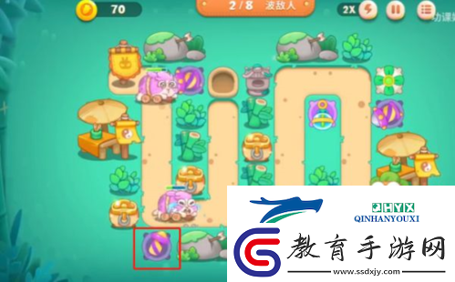 保衛(wèi)蘿卜4第7關(guān)怎么過