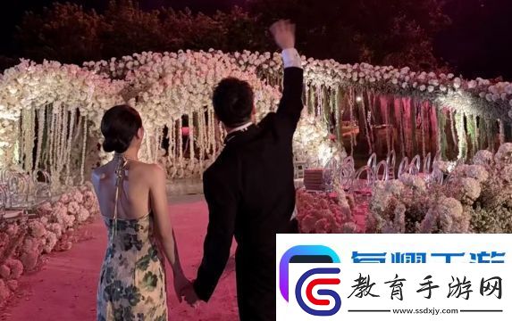 Uzi給老婆補辦豪華婚禮
