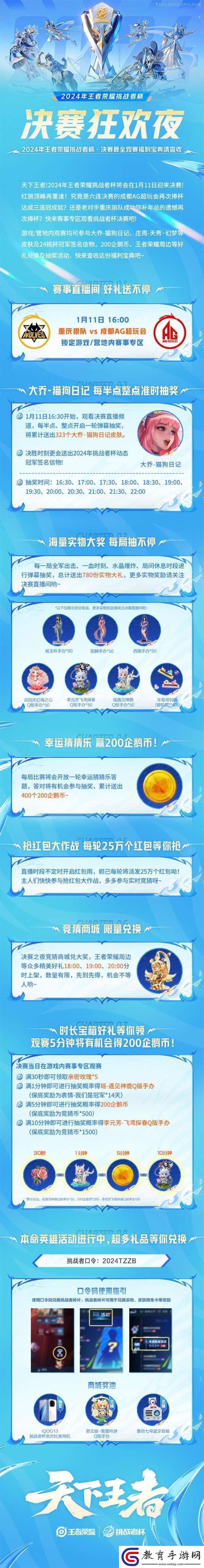 挑戰者杯決賽1月11日舉行