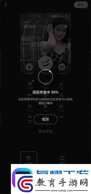 wink修復畫質教程