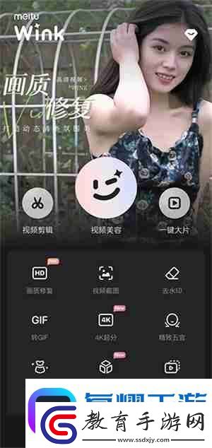 wink修復畫質教程